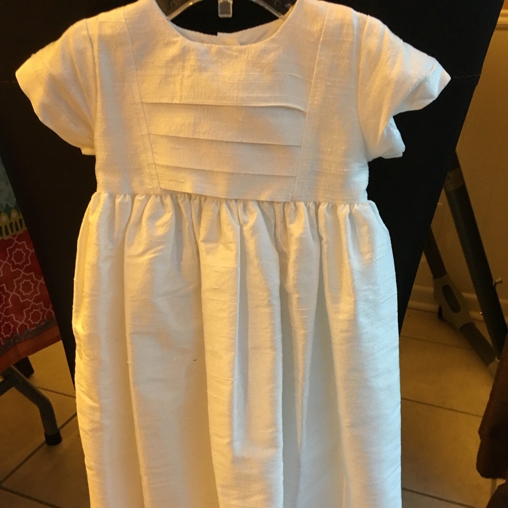 Sweet Pea & Lilli baptismal/dedication gown 6-12 mths